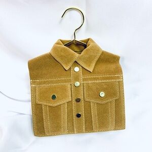 Suede shirt Crossbody